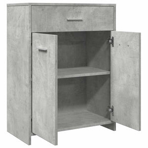 Betongrauer Badezimmerschrank 60x80 cm