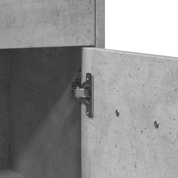 Betongrauer Badezimmerschrank 60x80 cm