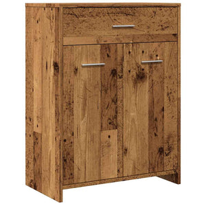 Badschrank Altholz-Optik 60x80 cm