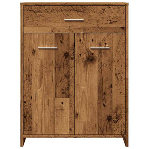 Badschrank Altholz-Optik 60x80 cm