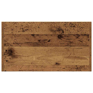 Badschrank Altholz-Optik 60x80 cm