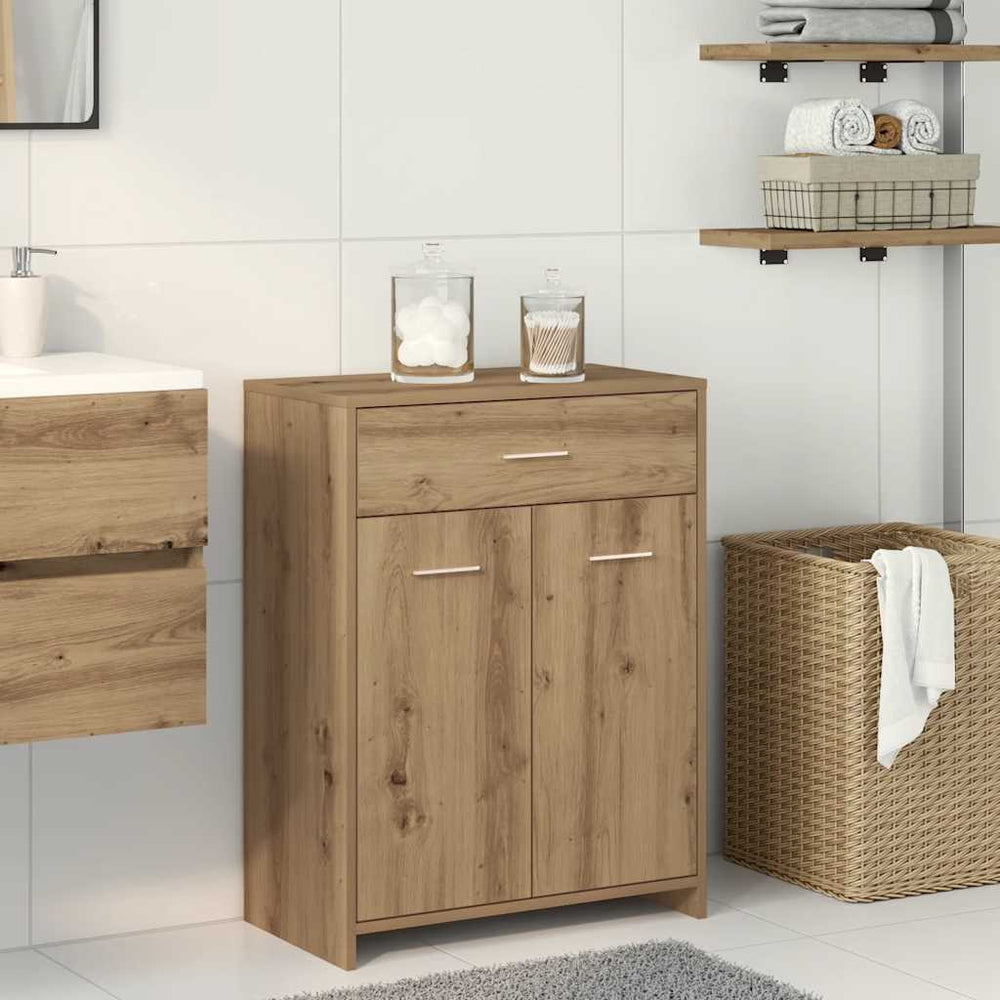 Badschrank Artisan Eiche 60x80 cm