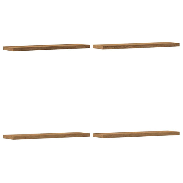Wandregale 4er Set Artisan Eiche 40cm