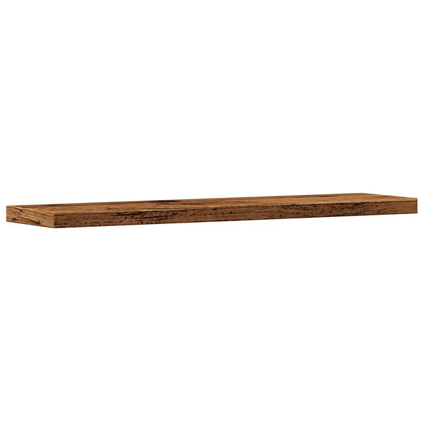 Wandregale 4er Set Altholz-Optik