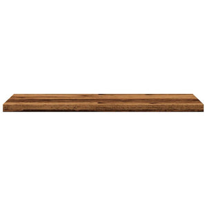 vidaXL Étagères murales 4 pcs Aspect bois de récupération 40x30x1,5 cm Bois d'ingénierie