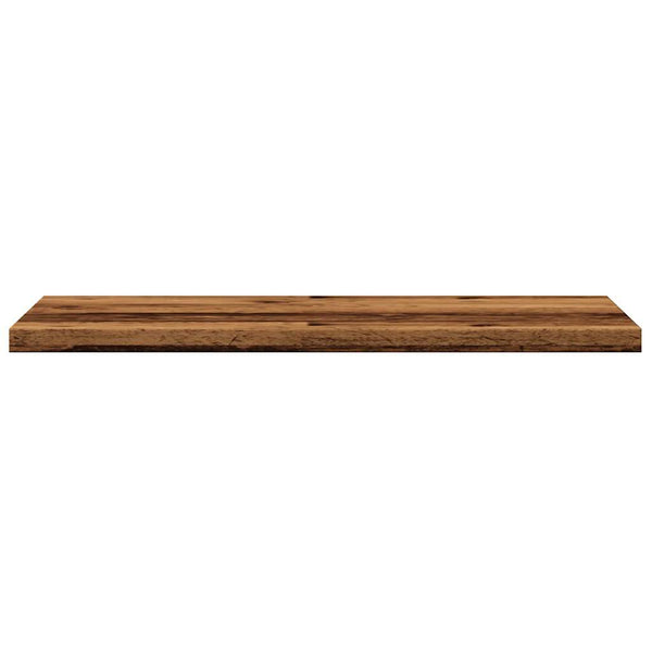 vidaXL Étagères murales 4 pcs Aspect bois de récupération 40x30x1,5 cm Bois d'ingénierie