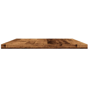 vidaXL Étagères murales 4 pcs Aspect bois de récupération 40x30x1,5 cm Bois d'ingénierie