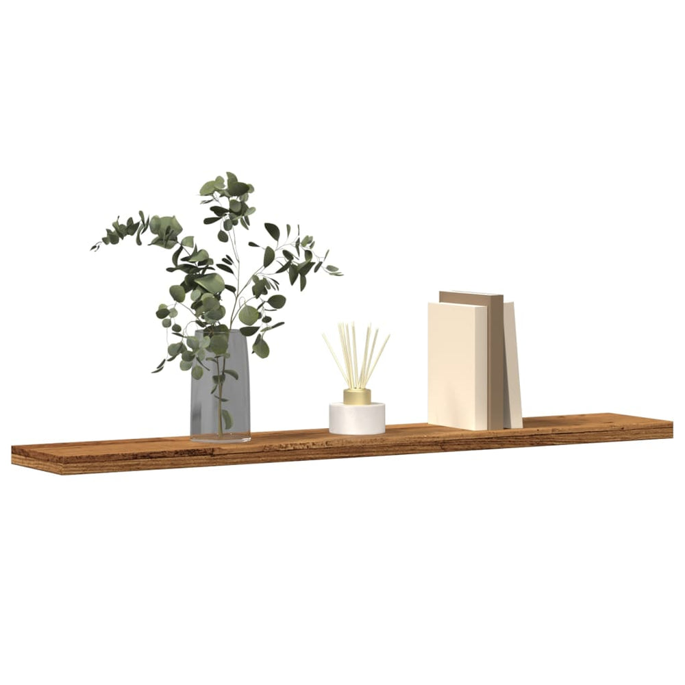 Regalböden 4er Set Altholz-Optik 60cm