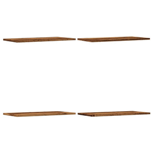 Wandregale 4er Set Altholz-Optik 60cm