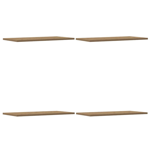 Wandregale 4er Set Artisan Eiche 60x30 cm