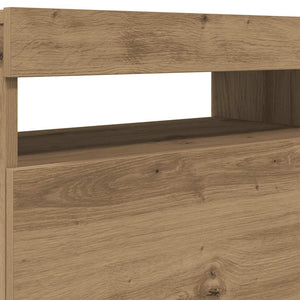 TV-Schrank Artisan-Eiche mit LED 120 cm