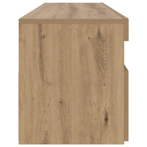 TV-Schrank Artisan-Eiche mit LED 90 cm