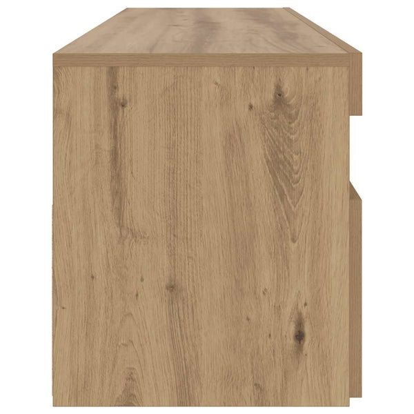 TV-Schrank Artisan-Eiche mit LED 90 cm