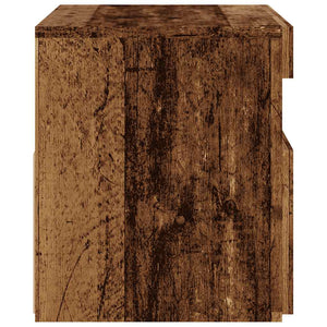 TV-Schrank Altholz-Optik mit LED 60cm