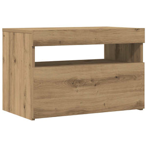 TV-Schrank Artisan-Eiche mit LED 60x40 cm