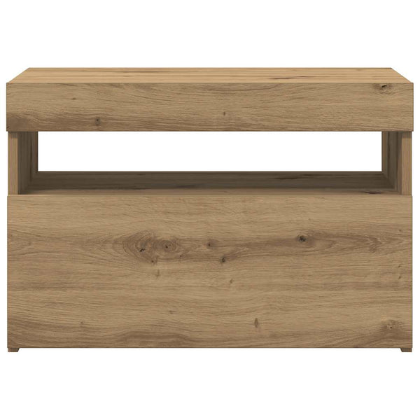 TV-Schrank Artisan-Eiche mit LED 60x40 cm