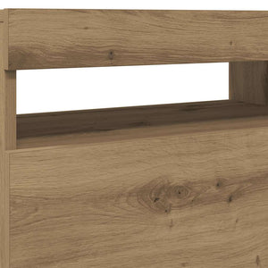 TV-Schrank Artisan-Eiche mit LED 60x40 cm