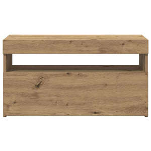TV-Schrank Artisan-Eiche mit LED 75x35x40 cm