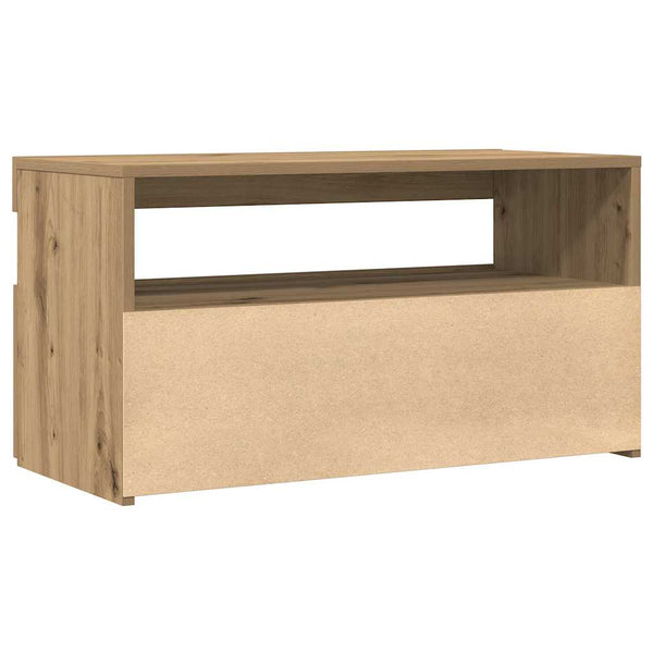 TV-Schrank Artisan-Eiche mit LED 75x35x40 cm