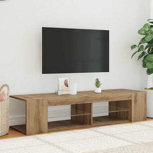 TV-Schrank Artisan-Eiche mit LED 135cm