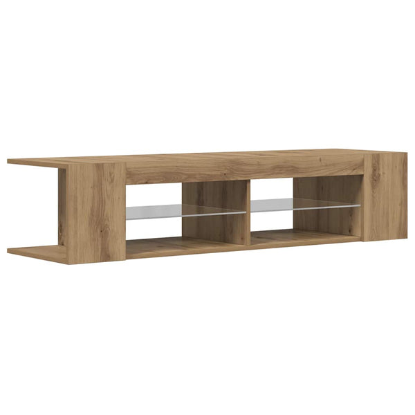 TV-Schrank Artisan-Eiche mit LED 90 cm