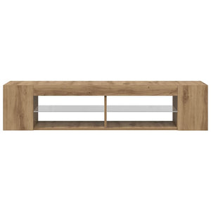 TV-Schrank Artisan-Eiche mit LED 90 cm