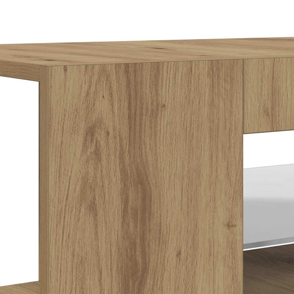TV-Schrank Artisan-Eiche mit LED 90 cm