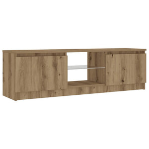 TV-Schrank Artisan-Eiche mit LED 120 cm