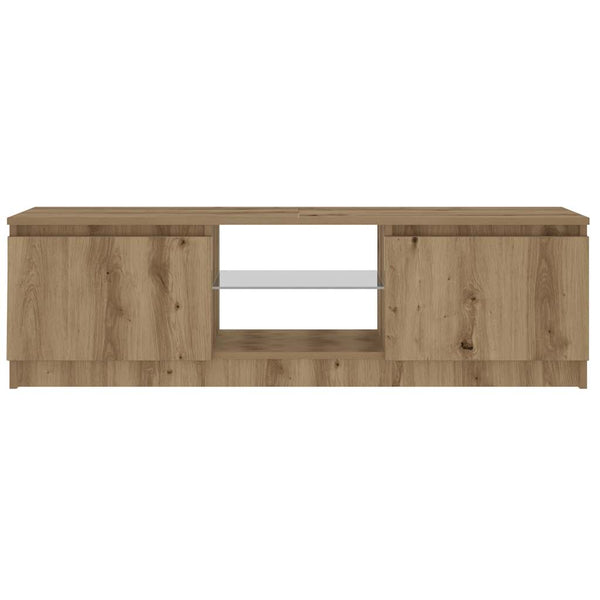 TV-Schrank Artisan-Eiche mit LED 120 cm