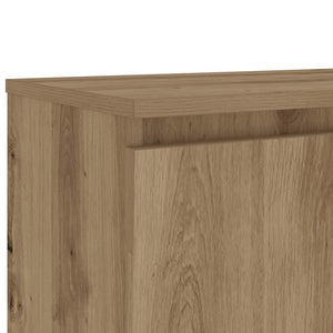 TV-Schrank Artisan-Eiche mit LED 120 cm