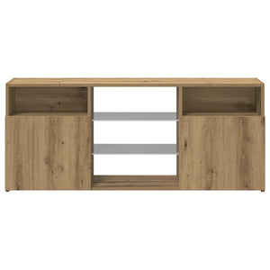 TV-Schrank Artisan-Eiche mit LED 120 cm