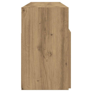 TV-Schrank Artisan-Eiche mit LED 120 cm