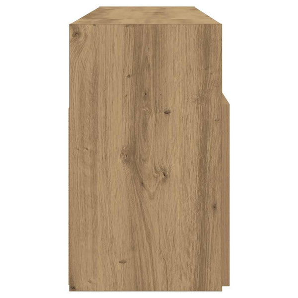 TV-Schrank Artisan-Eiche mit LED 120 cm