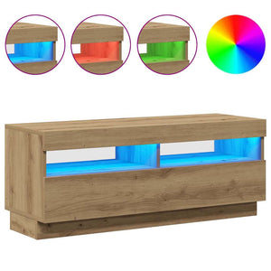 TV-Schrank Artisan-Eiche mit LED 100cm