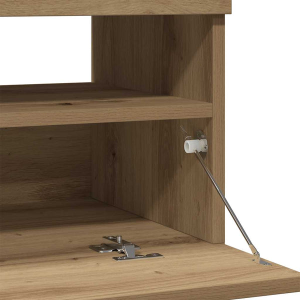 TV-Schrank Artisan-Eiche mit LED 100cm