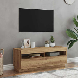 TV-Schrank Artisan-Eiche mit LED 100cm