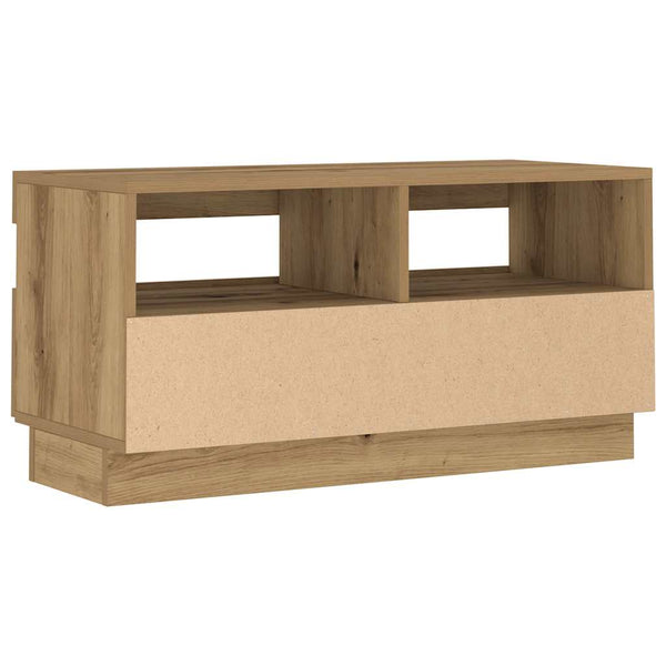 TV-Schrank Artisan-Eiche mit LED 80 cm