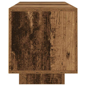 TV-Schrank mit LED Altholz-Optik, 160 cm