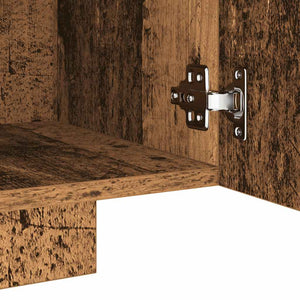 TV-Schrank mit LED Altholz-Optik, 160 cm