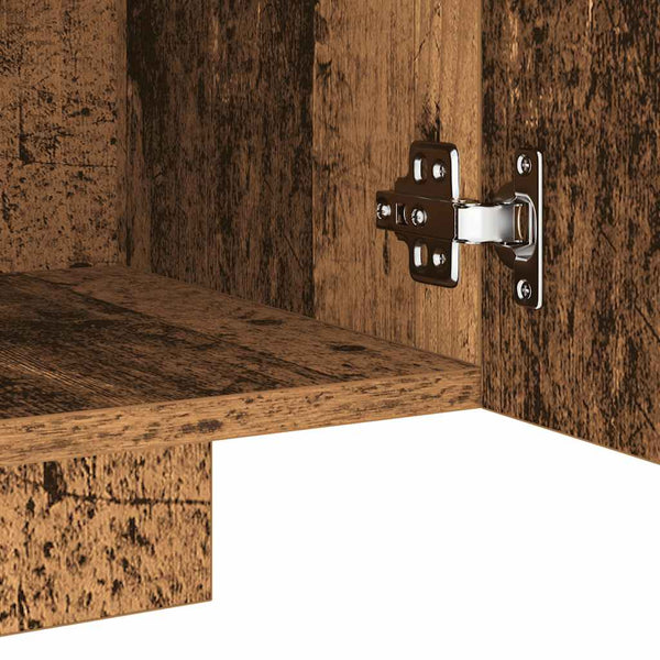 TV-Schrank mit LED Altholz-Optik, 160 cm