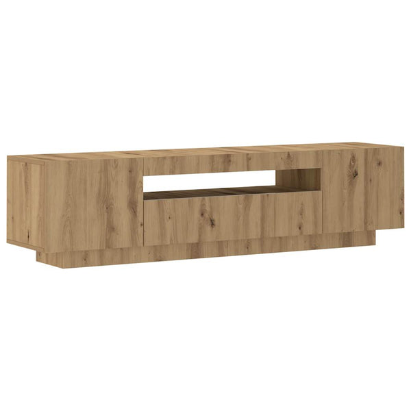 TV-Schrank Artisan-Eiche mit LED 160cm
