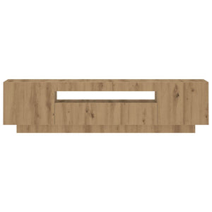 TV-Schrank Artisan-Eiche mit LED 160cm