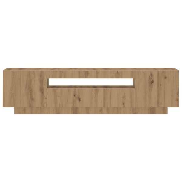 TV-Schrank Artisan-Eiche mit LED 160cm