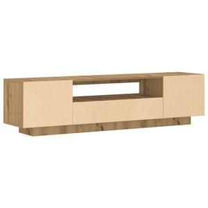 TV-Schrank Artisan-Eiche mit LED 160cm