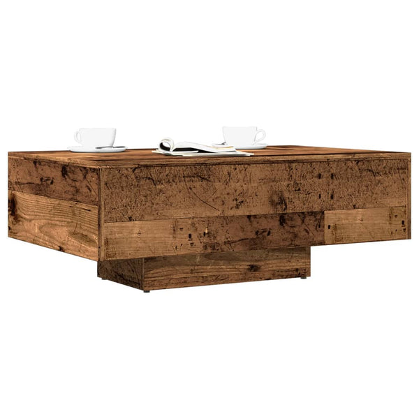 Couchtisch Altholz-Optik 85x55 cm