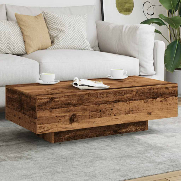 Couchtisch Altholz-Optik 100 cm