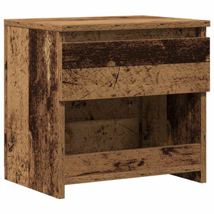 Nachttisch Altholz-Optik 40x30x39 cm