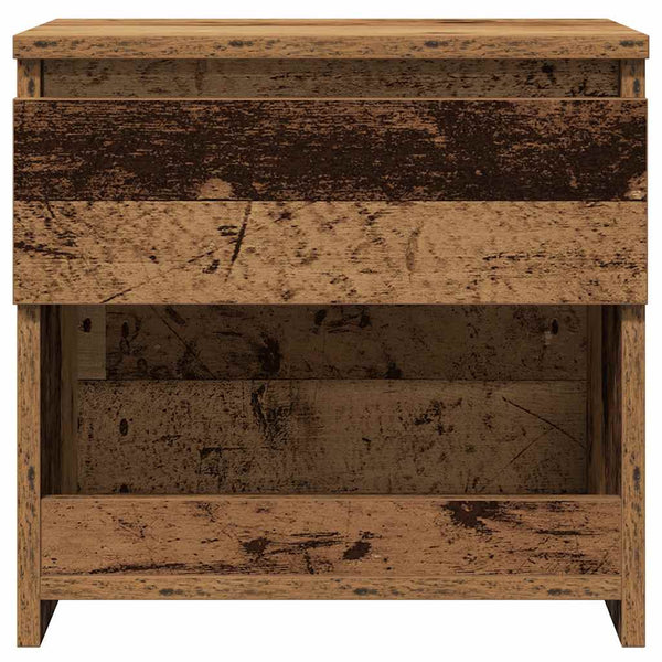 Nachttisch Altholz-Optik 40x30x39 cm