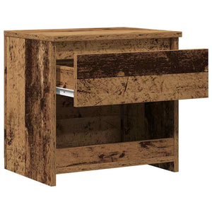 Nachttisch Altholz-Optik 40x30x39 cm