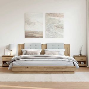 Nachttische 2er Set Artisan Eiche